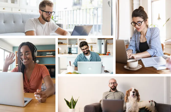 Illustration showing scalable business growth and project management